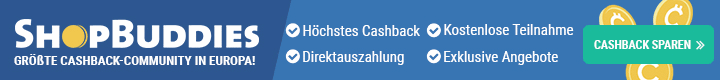 ShopBuddies: Grte Cashback-Community in Europa!